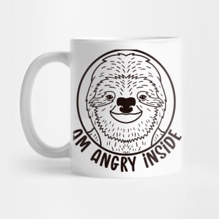 Angry Sloth lineal Mug